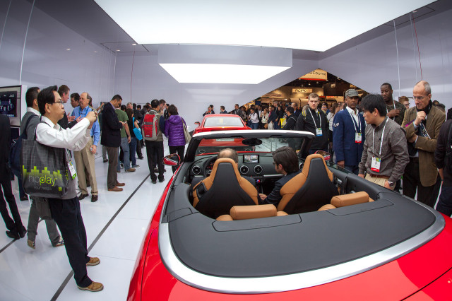 CES 2014, Audi booth